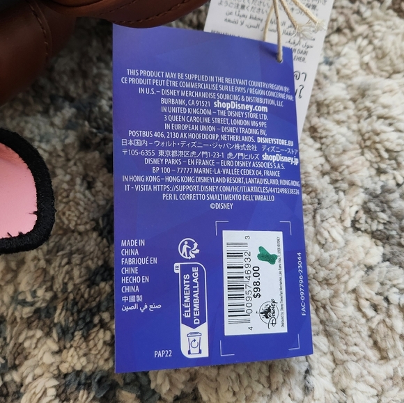 Disney 100 Decades Pinocchio Limited Release Loungefly Backpack Donkey Ears NWT - Picture 10 of 10